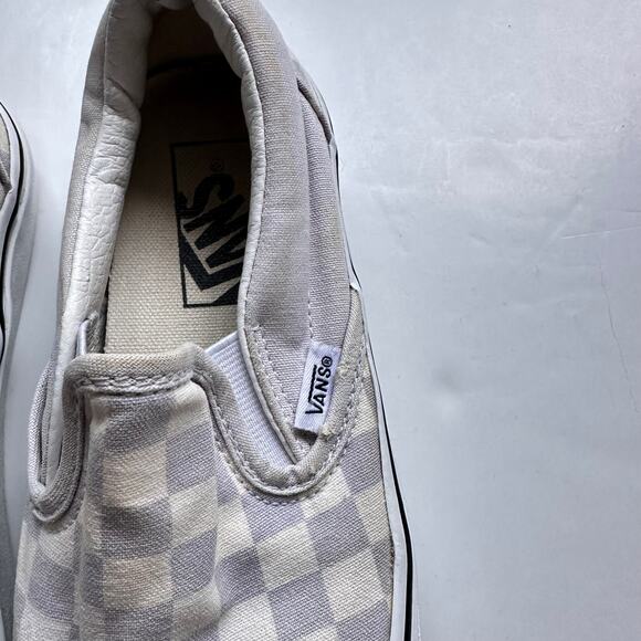 Vans Kids Classic Slip-On Checkerboard Shoe size 3.5 - Picture 3 of 7